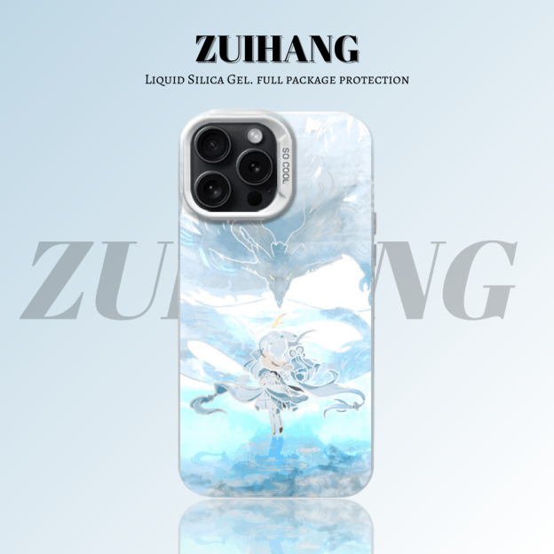 鳴潮彩銀防摔手機殼-CASEZONE