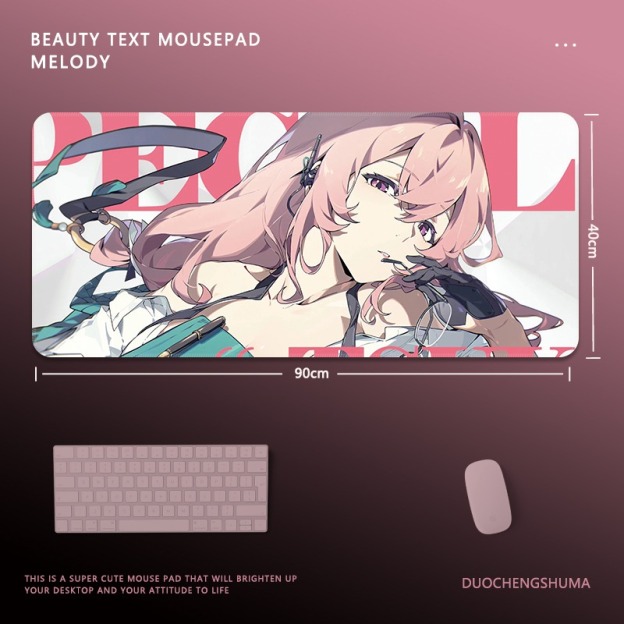 絕區零 主題桌墊 布質滑鼠墊-CASEZONE