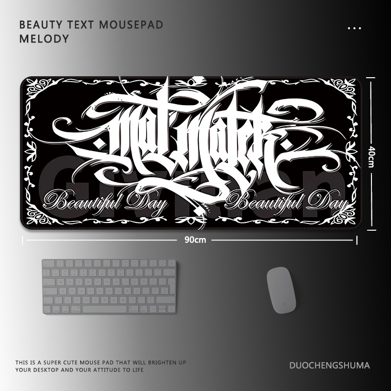 暗黑風哥特 主題桌墊 布質滑鼠墊-CASEZONE