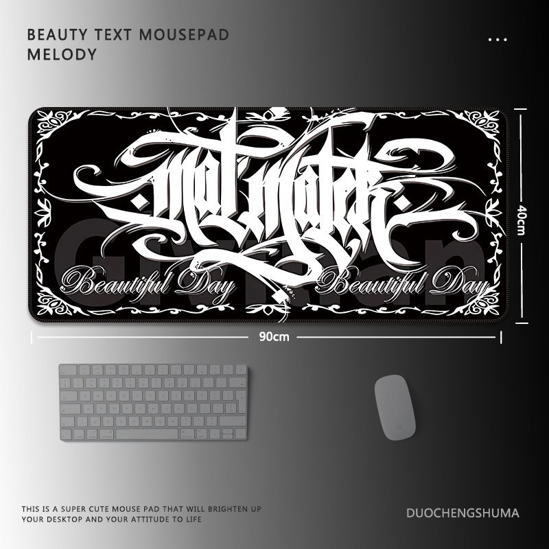 暗黑風哥特 主題桌墊 布質滑鼠墊-CASEZONE