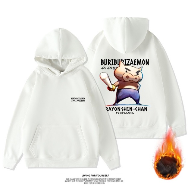 蠟筆小新新款 親子情侶男女款連帽衛衣-ZUIHANG SHOP