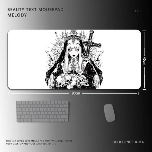 暗黑風哥特 主題桌墊 布質滑鼠墊-CASEZONE