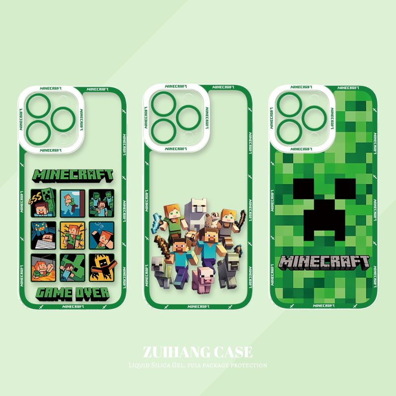 Minecraft我的世界天使眼透明防摔軟殼-CASEZONE