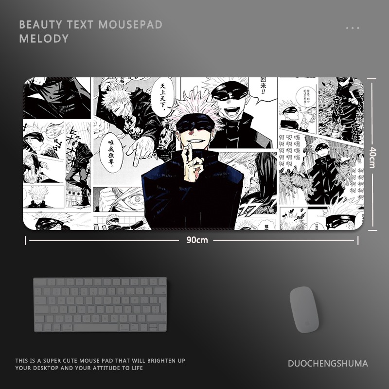 二次元報紙 主題桌墊 布質滑鼠墊-CASEZONE