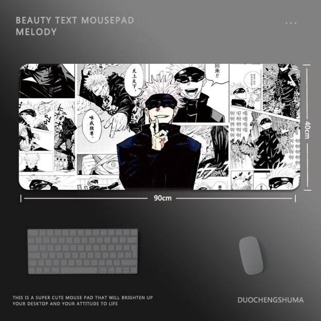 二次元報紙 主題桌墊 布質滑鼠墊-CASEZONE