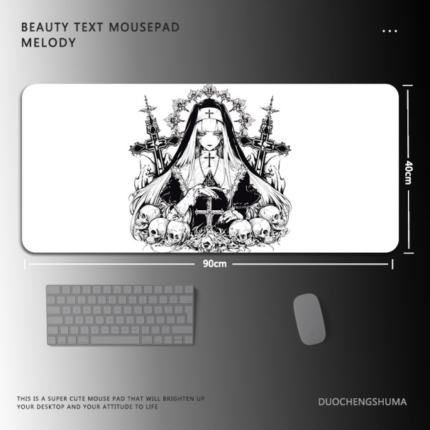 暗黑風哥特 主題桌墊 布質滑鼠墊-CASEZONE