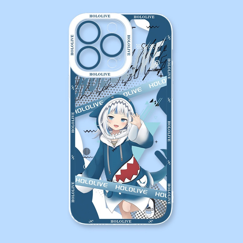 Hololive天使眼透明防摔軟殼-CASEZONE