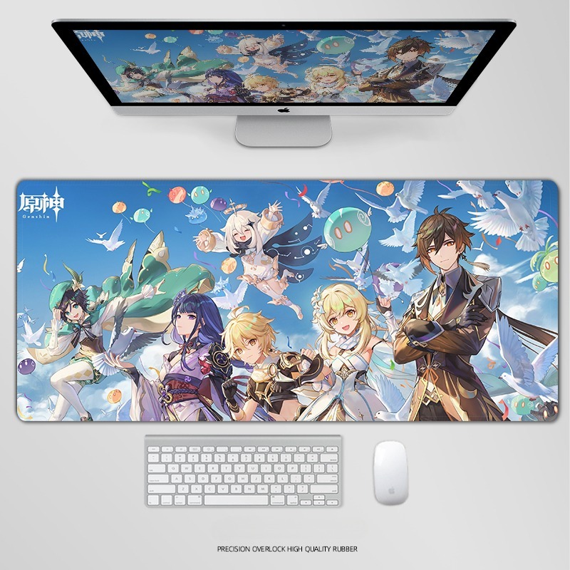 原神 主題桌墊 布質滑鼠墊-CASEZONE