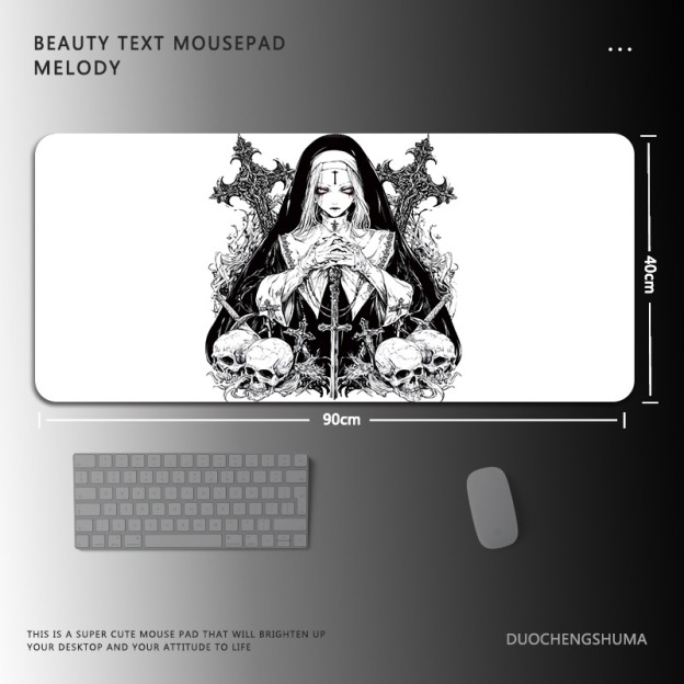 暗黑風哥特 主題桌墊 布質滑鼠墊-CASEZONE