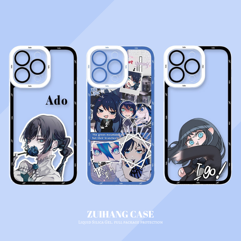 Ado歌姬天使眼透明防摔軟殼-CASEZONE
