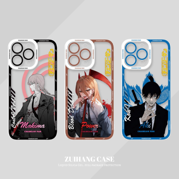 鏈鋸人天使眼透明防摔軟殼-ZUIHANG SHOP