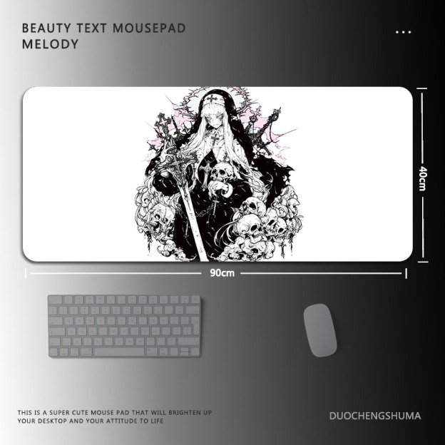 暗黑風哥特 主題桌墊 布質滑鼠墊-CASEZONE