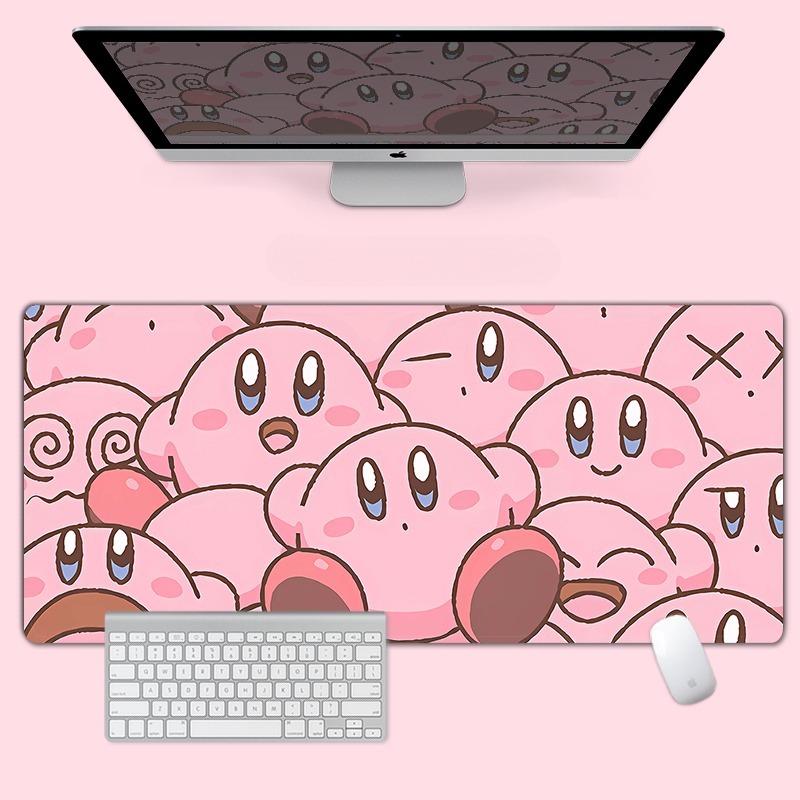 星之卡比 主題桌墊 布質滑鼠墊-CASEZONE