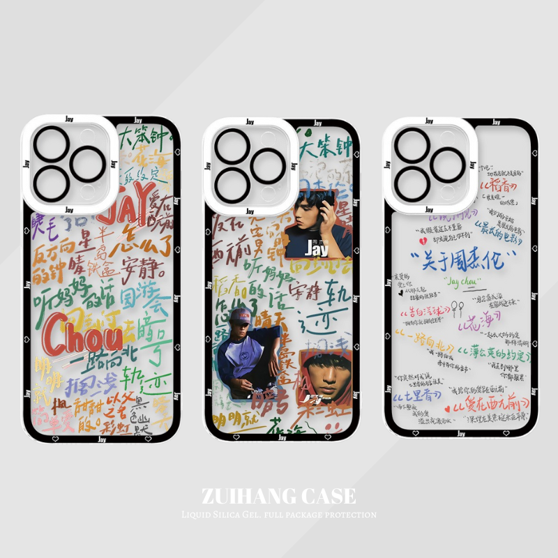 周杰倫天使眼透明防摔軟殼-CASEZONE