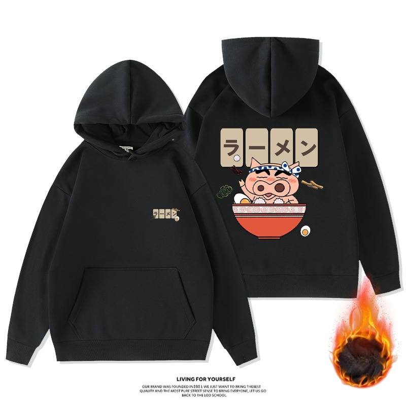 蠟筆小新新款 親子情侶男女款連帽衛衣-ZUIHANG SHOP