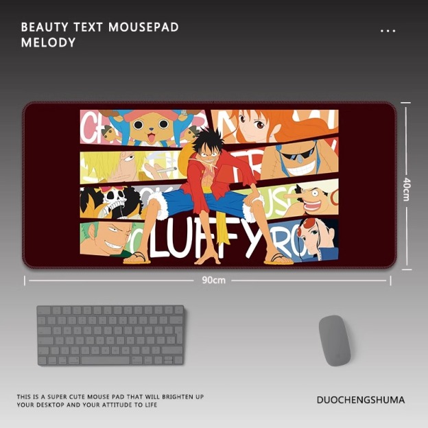 海賊王 主題桌墊 布質滑鼠墊-CASEZONE