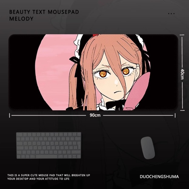 鏈鋸人 主題桌墊 布質滑鼠墊-CASEZONE