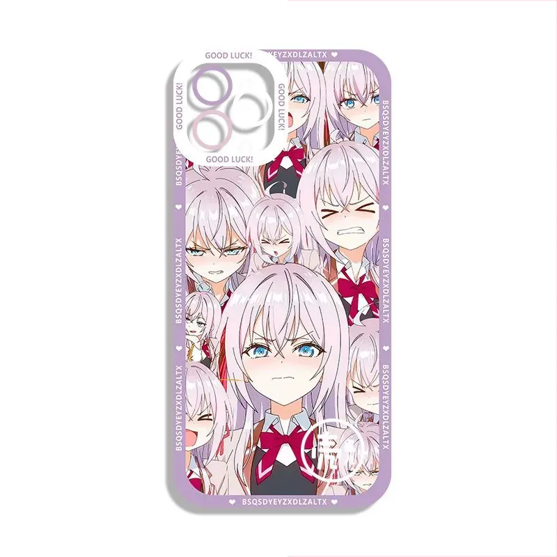 遮羞艾莉透明防摔軟殼-CASEZONE