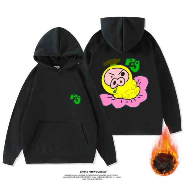 蠟筆小新新款 親子情侶男女款連帽衛衣-ZUIHANG SHOP