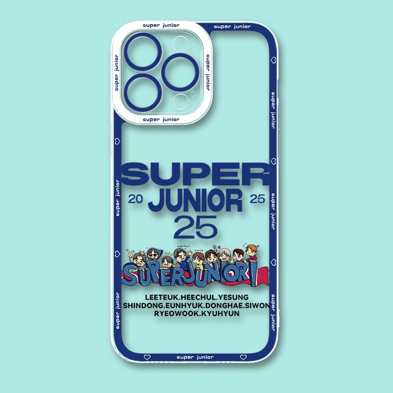 Super Junior天使眼透明防摔軟殼-CASEZONE