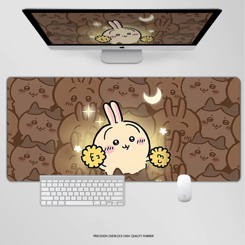 Chiikawa 主題桌墊 布質滑鼠墊-CASEZONE