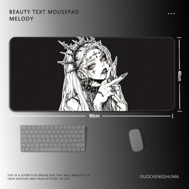 暗黑風哥特 主題桌墊 布質滑鼠墊-CASEZONE