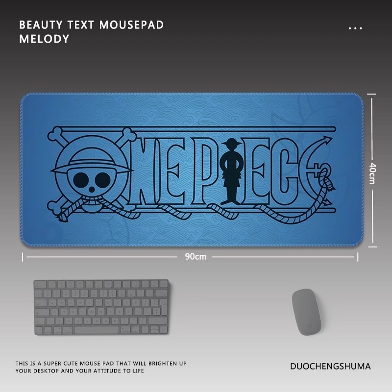 海賊王 主題桌墊 布質滑鼠墊-CASEZONE
