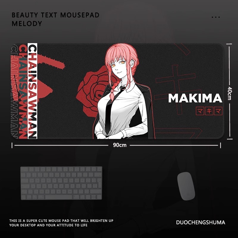 鏈鋸人 主題桌墊 布質滑鼠墊-CASEZONE