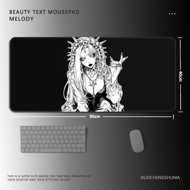 暗黑風哥特 主題桌墊 布質滑鼠墊-CASEZONE