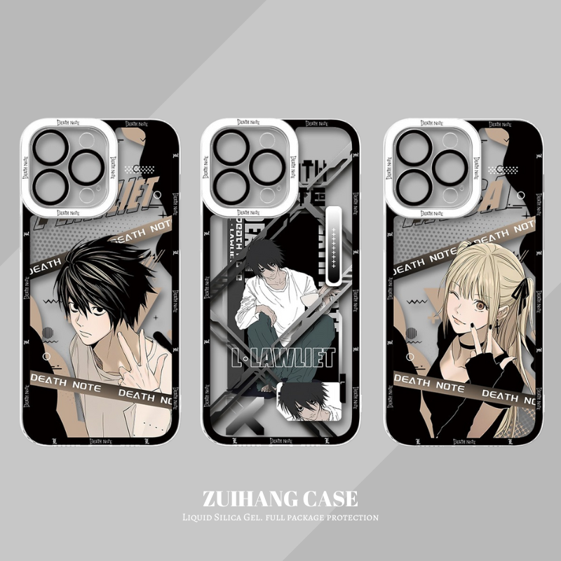 死亡筆記天使眼透明防摔軟殼-CASEZONE
