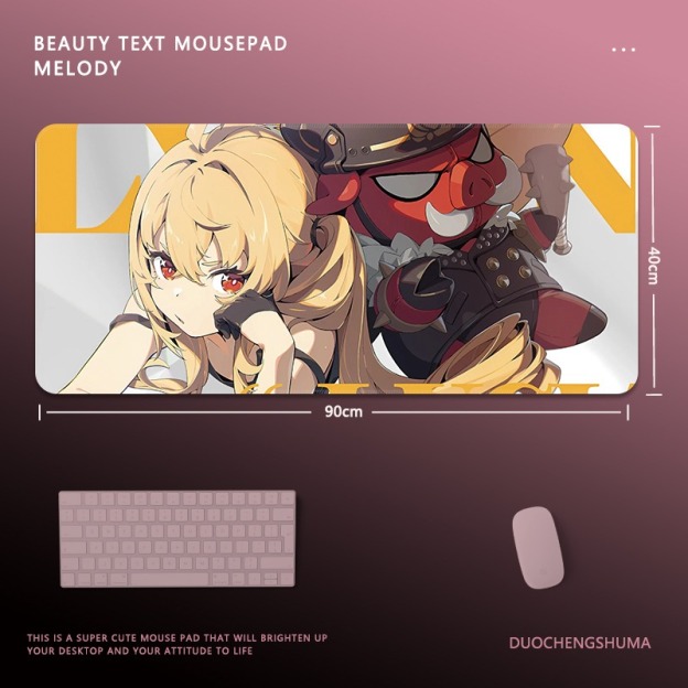 絕區零 主題桌墊 布質滑鼠墊-CASEZONE