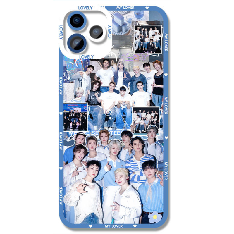 Seventeen天使眼透明防摔軟殼-CASEZONE