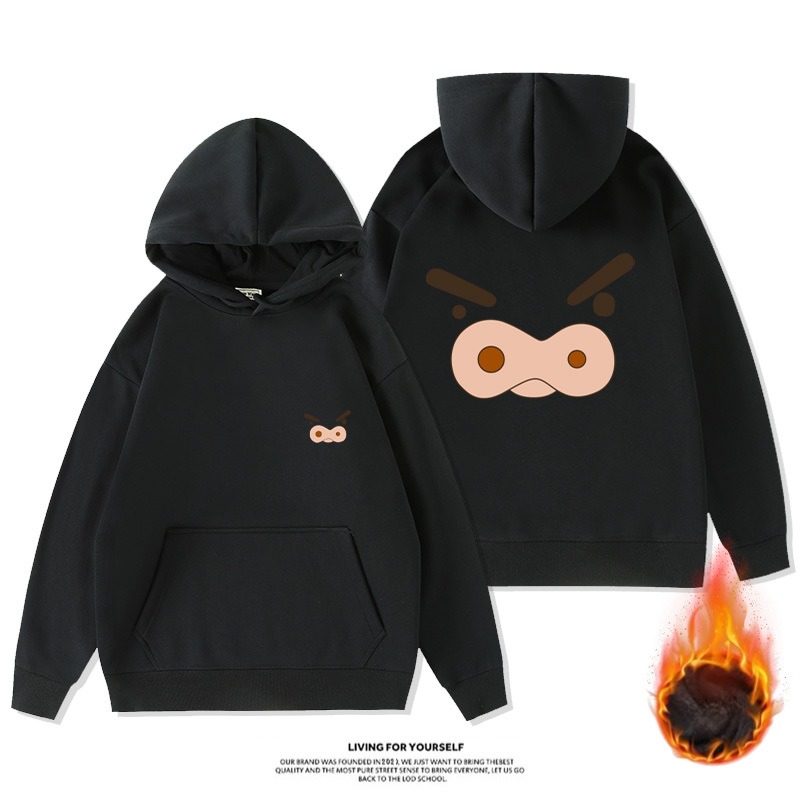 蠟筆小新新款 親子情侶男女款連帽衛衣-ZUIHANG SHOP