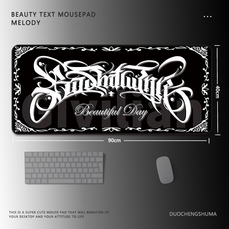 暗黑風哥特 主題桌墊 布質滑鼠墊-CASEZONE