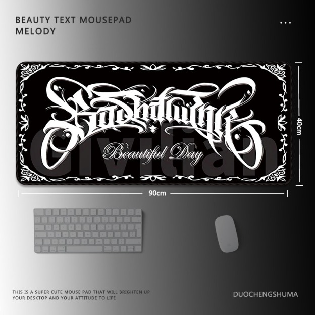 暗黑風哥特 主題桌墊 布質滑鼠墊-CASEZONE