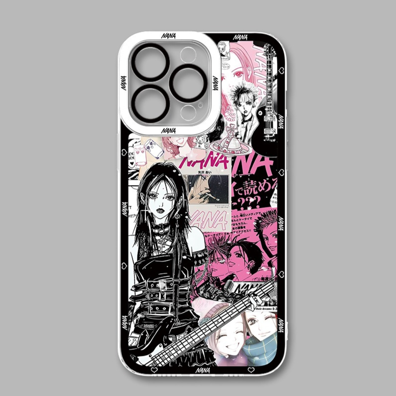 NANA大崎娜娜天使眼透明防摔軟殼-CASEZONE