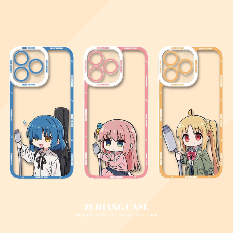 孤獨搖滾天使眼透明防摔軟殼-CASEZONE