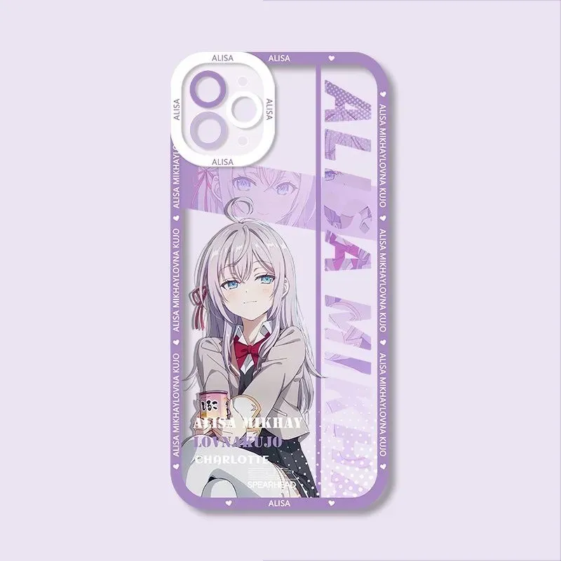 遮羞艾莉透明防摔軟殼-CASEZONE