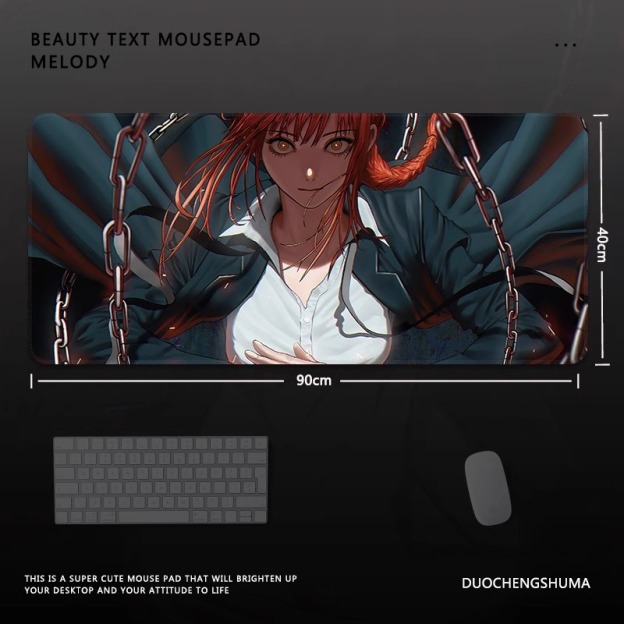 鏈鋸人 主題桌墊 布質滑鼠墊-CASEZONE