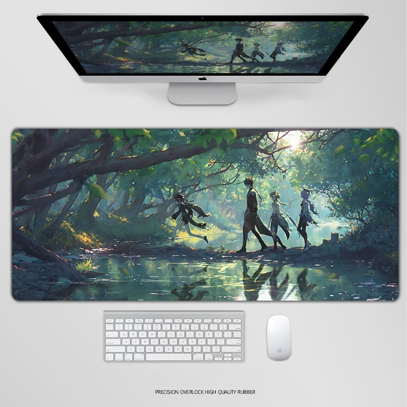 原神 主題桌墊 布質滑鼠墊-CASEZONE