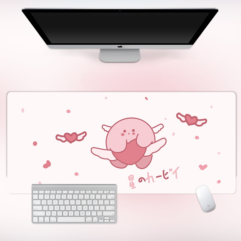 星之卡比 主題桌墊 布質滑鼠墊-CASEZONE