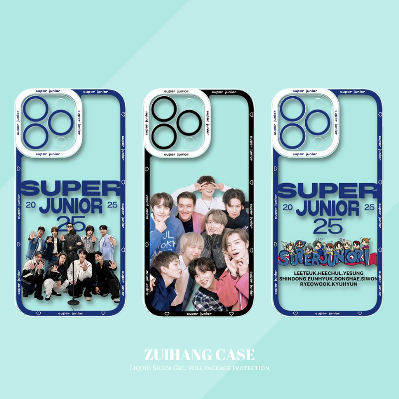 Super Junior天使眼透明防摔軟殼-CASEZONE