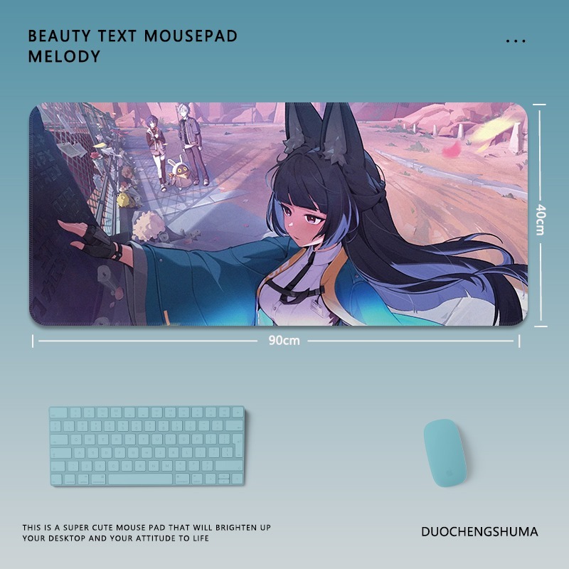 絕區零 主題桌墊 布質滑鼠墊-CASEZONE