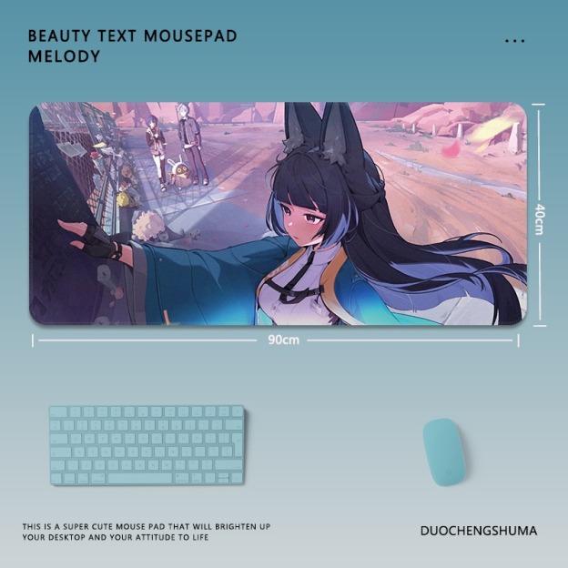 絕區零 主題桌墊 布質滑鼠墊-CASEZONE