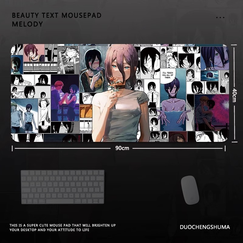 鏈鋸人 主題桌墊 布質滑鼠墊-CASEZONE