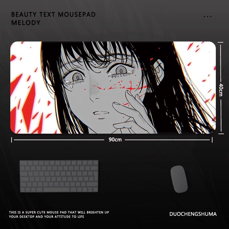 鏈鋸人 主題桌墊 布質滑鼠墊-CASEZONE