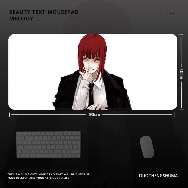 鏈鋸人 主題桌墊 布質滑鼠墊-CASEZONE