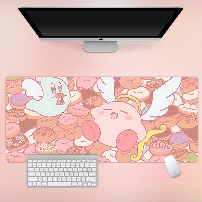 星之卡比 主題桌墊 布質滑鼠墊-CASEZONE