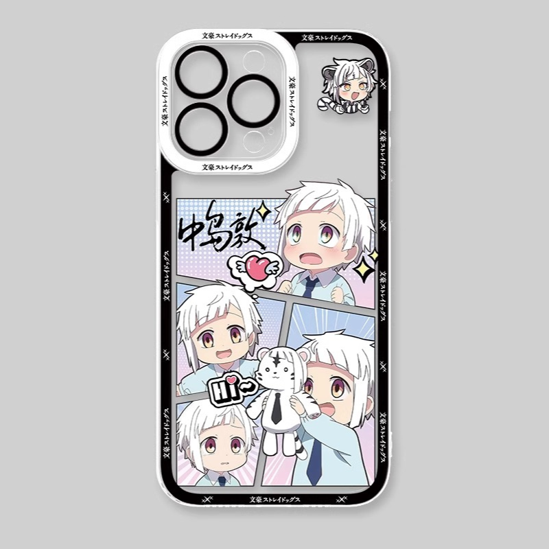 文豪野犬透明防摔軟殼-CASEZONE