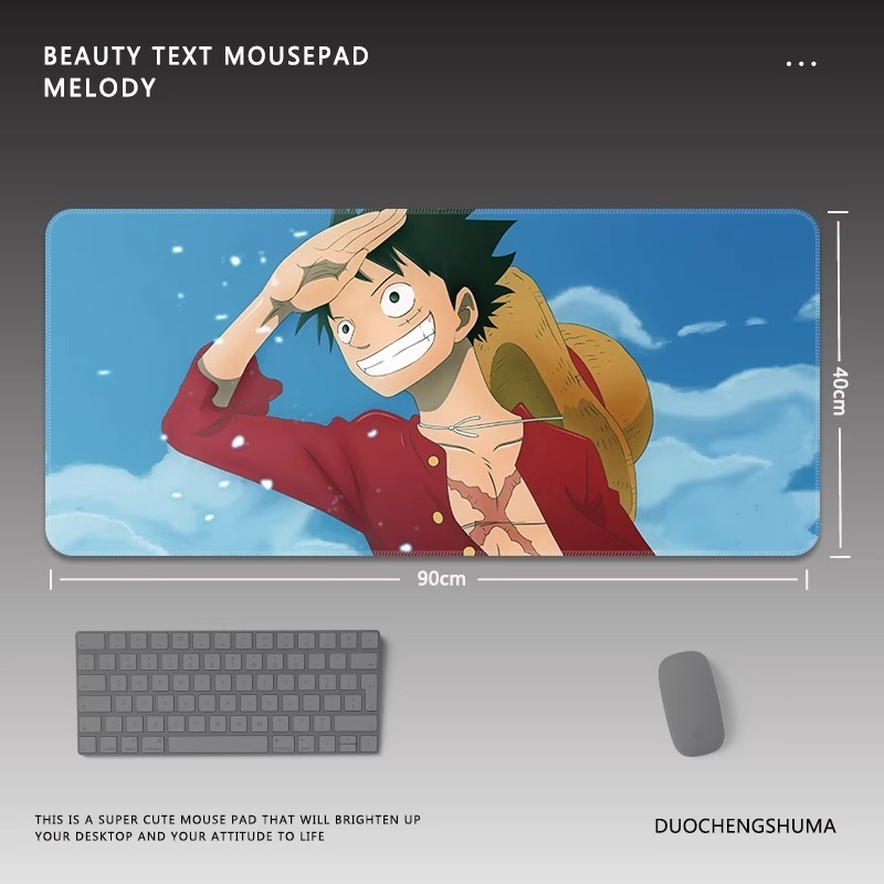 海賊王 主題桌墊 布質滑鼠墊-CASEZONE